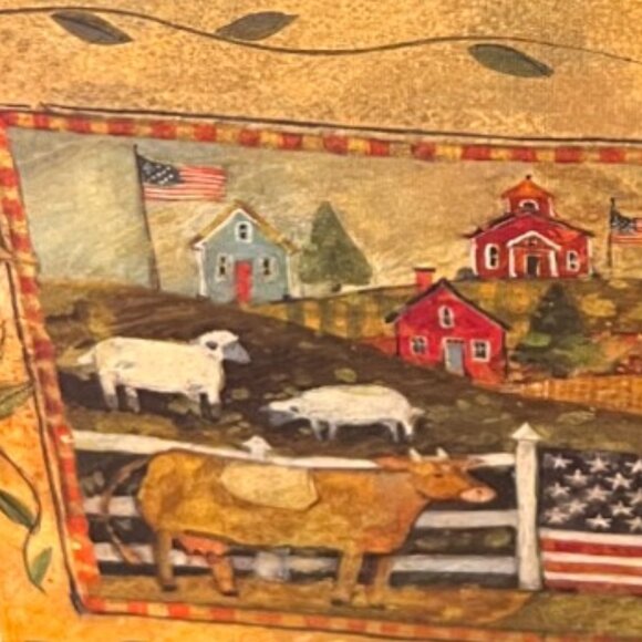 BOB'S BOXES "Life & Liberty" Memento Box Photos Letters Susan Winget Artwork - Picture 6 of 16